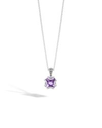John Hardy | Purple Classic Chain Pendant | Lyst