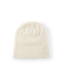 Ralph Lauren | Beige Beaded Skull Cap | Lyst