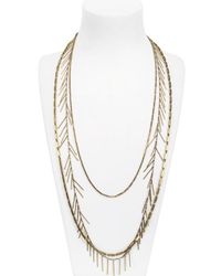 Isabel Marant | Metallic Sautoir Necklace | Lyst