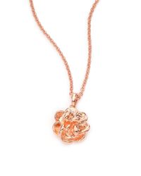 Ippolita | Pink Rose Glamazon Hydrangea Pendant Necklace | Lyst