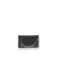 Stella McCartney - Black Faux Leather Shaggy Bag - Lyst
