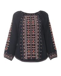 Tory Burch | Black Divine Cashmere Sweater | Lyst