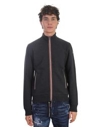 Moncler - Multicolor Zipped Cotton Sweatshirt for Men - Lyst