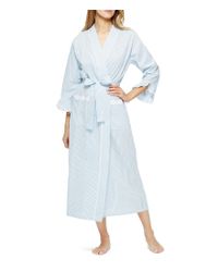 eileen west trimmed robe seersucker lyst striped wrap lace browse stores