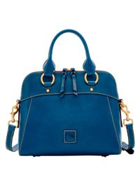Dooney & Bourke Blue Florentine Cameron Satchel