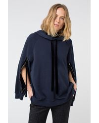 Dorothee Schumacher - Blue Cosy Casual Hoodie Sweatshirt 1/1 - Lyst