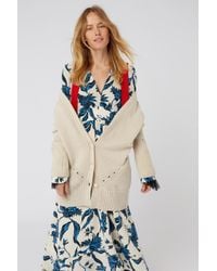 Dorothee Schumacher - Natural Rebelious Companion Cardigan V-neck 1/1 - Lyst