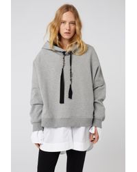 Dorothee Schumacher - Gray Cosy Casual Hoodie Sweatshirt 1/1 - Lyst