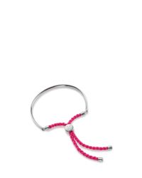 Monica Vinader | Red Fiji Bracelet | Lyst