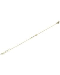Anne Sisteron - 14kt Yellow Gold Diamond Arrow Bracelet - Lyst