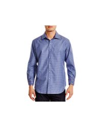 Robert Graham | Blue Patterson Button Down Shirt - Classic Fit for Men | Lyst