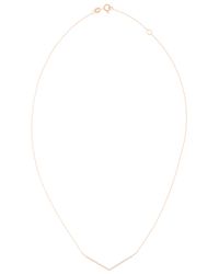 Diane Kordas | Metallic Diamond Chevron Necklace | Lyst