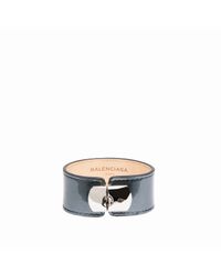 Balenciaga | Black Holiday Collection Padlock Bracelet M | Lyst