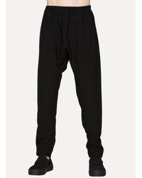 Jan Jan Van Essche - Black Loose Fit Track Pants for Men - Lyst