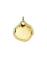 Monica Vinader | Metallic Riva Large Plain Pendant | Lyst
