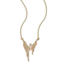 Alexis Bittar Fine | Metallic Golden Ice Marquis Yellow Sapphire, Diamond & 14k Yellow Gold Fringe Necklace | Lyst