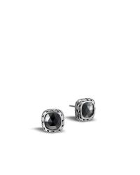 John Hardy | Black Classic Chain Stud Earrings | Lyst