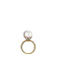 John Hardy | Metallic Charm Ring With Pearl And Diamonds | Lyst