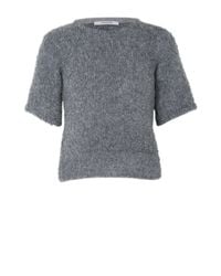 Dorothee Schumacher - Gray Be Different Pullover O-neck 1/4 - Lyst