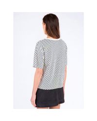 Billy Reid - Blue Chevron Top - Lyst