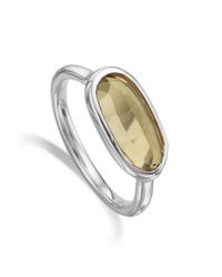 Monica Vinader | Pink Vega Ring | Lyst