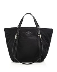 MZ Wallace | Black Astor Small Nylon Tote | Lyst