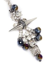 Assad Mounser | Multicolor Sophia Spike Crystal Earrings | Lyst