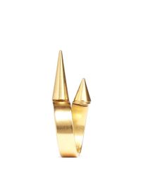Ela Stone | Metallic 'marla' Spiral Spike Ring | Lyst