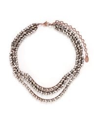 Erickson Beamon | White 'war Of The Roses' Swarovski Crystal Necklace | Lyst