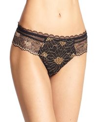 Chantelle | Black Opera Tanga Thong | Lyst
