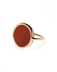 Ginette NY | Metallic Cordoba Carnelian Disc Ring | Lyst