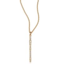 Elizabeth and James | Metallic Twiggy Pendant Necklace | Lyst