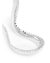 Eddie Borgo Metallic Zip Ring
