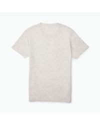 Club Monaco | White Donegal Crewneck Tee for Men | Lyst
