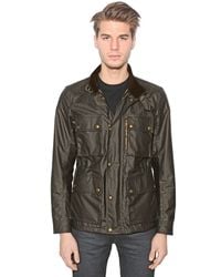 Belstaff | Brown Trialmaster Waxed Cotton Jacket for Men | Lyst