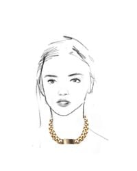 Janis By Janis Savitt | Metallic Gold Id Choker | Lyst