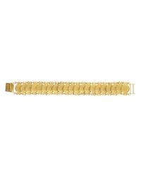 Kirat Young | Metallic Coin Link Bracelet | Lyst