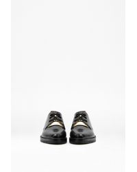 French Connection | Black Maeko Metal Brogues | Lyst