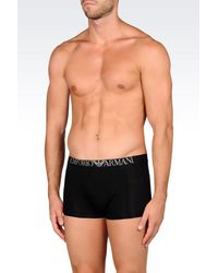 Emporio Armani | Black Boxers for Men | Lyst