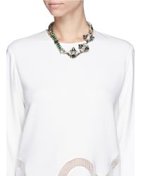 Assad Mounser | Green 'betelgeuse' Swarovski Crystal Necklace | Lyst