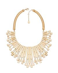 Trina Turk | Metallic Geo Drama Necklace | Lyst