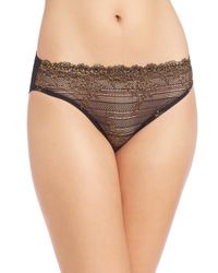 Wacoal | Black Embrace Lace Bikini | Lyst