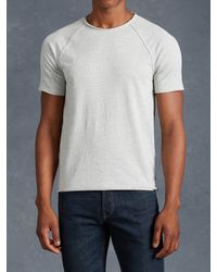 John Varvatos | White Cotton Crewneck for Men | Lyst