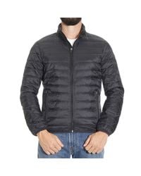Armani Jeans | Black Down Jacket for Men | Lyst