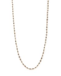 Chan Luu | Metallic Labradorite Beaded Chain Necklace | Lyst