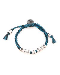 Venessa Arizaga | Blue 'bff4eva' Bracelet | Lyst