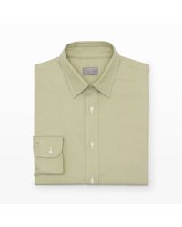 Club Monaco | Green Slim-Fit Dress Oxford for Men | Lyst