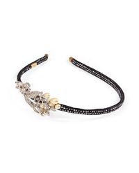 Lulu Frost | Metallic Vintage Embellished Headband #6 | Lyst