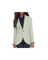 Pink Pony | Gray Lauren Stretch-wool Blazer | Lyst
