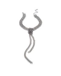DANNIJO - Metallic Leon Necklace - Lyst